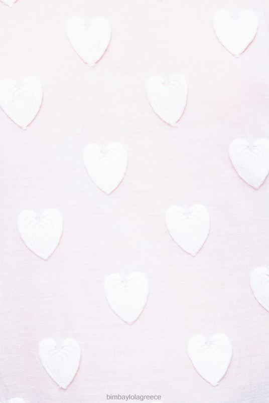 είδη ένδυσης Bimba Y Lola μπλουζάκι από διπλό ύφασμα L2L28285 άσπρο