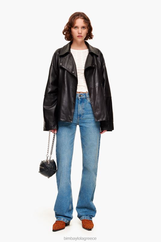 είδη ένδυσης Bimba Y Lola εφαρμοστό μπλουζάκι με υφή L2L28312 ελεφαντόδοντο