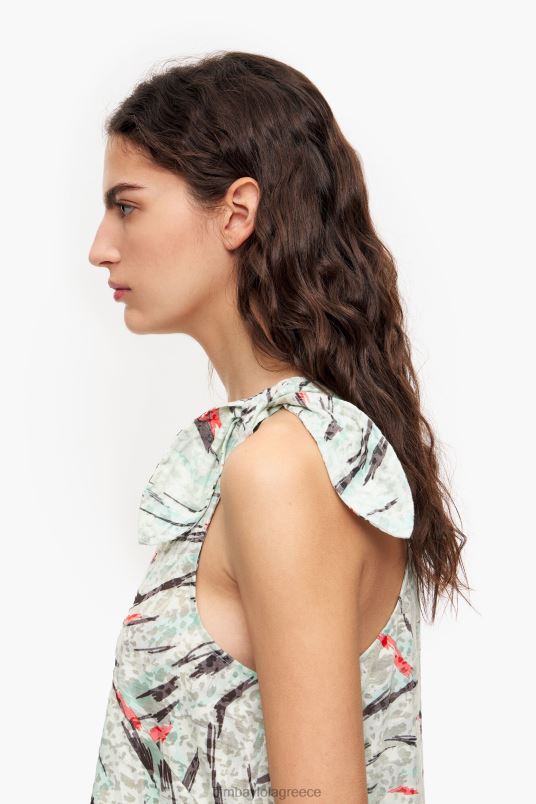 είδη ένδυσης Bimba Y Lola T-shirt με στάμπα με φτερά πεταλούδας L2L28304 μέντα