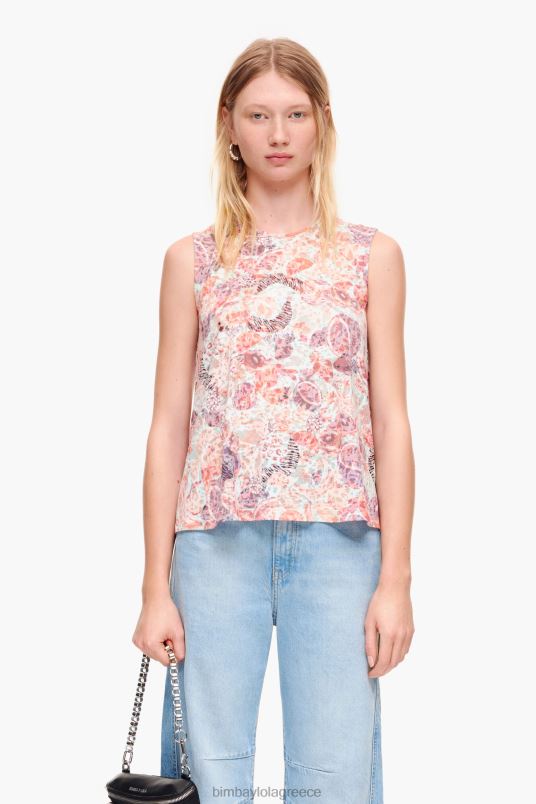 είδη ένδυσης Bimba Y Lola μπλουζάκι full print L2L28293 φρούτα