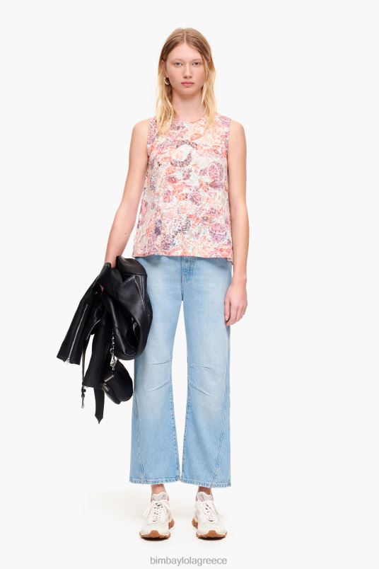 είδη ένδυσης Bimba Y Lola μπλουζάκι full print L2L28293 φρούτα