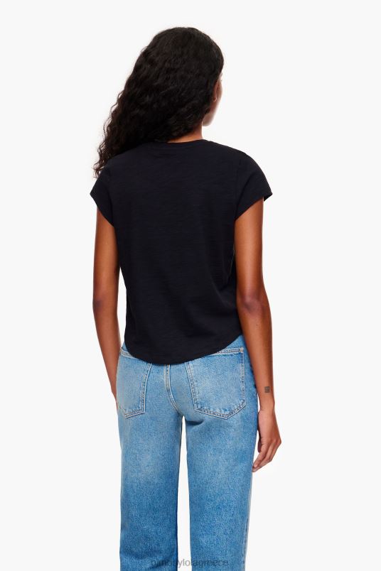 είδη ένδυσης Bimba Y Lola μπλουζάκι guindilla L2L28247 μαύρος