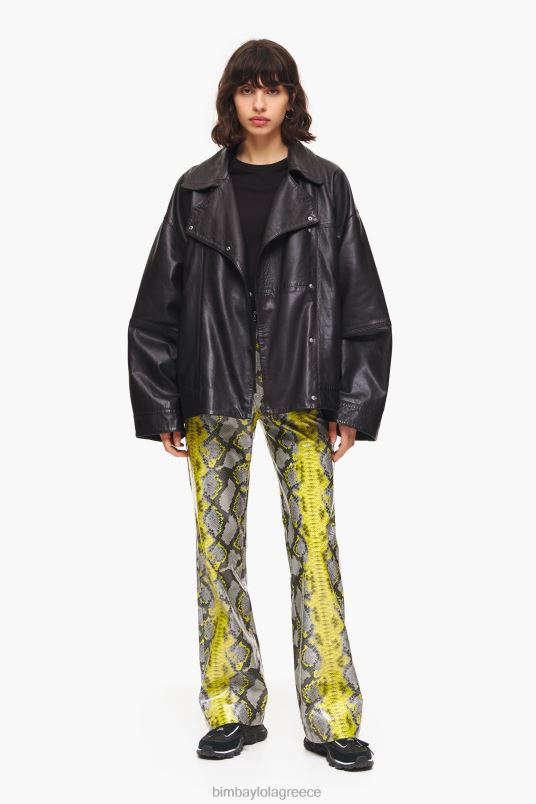 είδη ένδυσης Bimba Y Lola δερμάτινο μπουφάν L2L28476 μαύρος