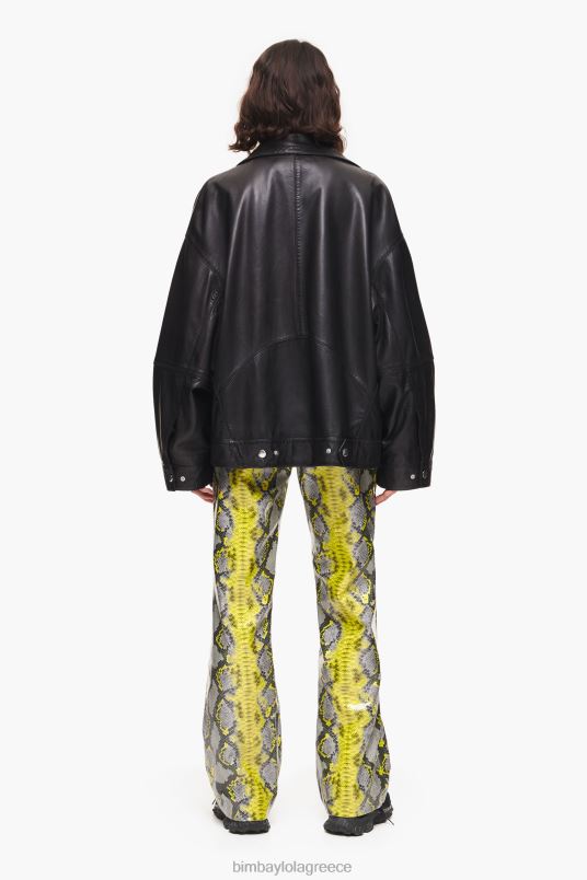 είδη ένδυσης Bimba Y Lola δερμάτινο μπουφάν L2L28476 μαύρος