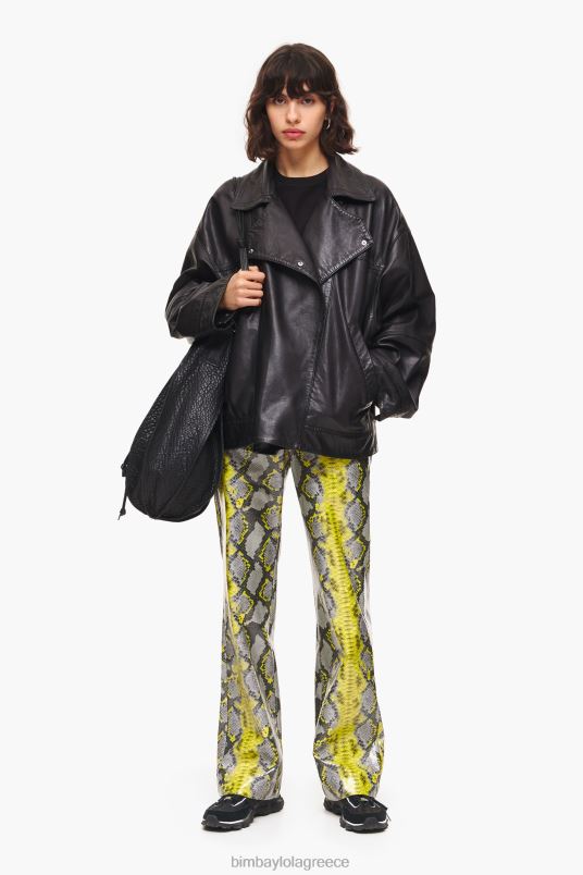 είδη ένδυσης Bimba Y Lola δερμάτινο μπουφάν L2L28476 μαύρος