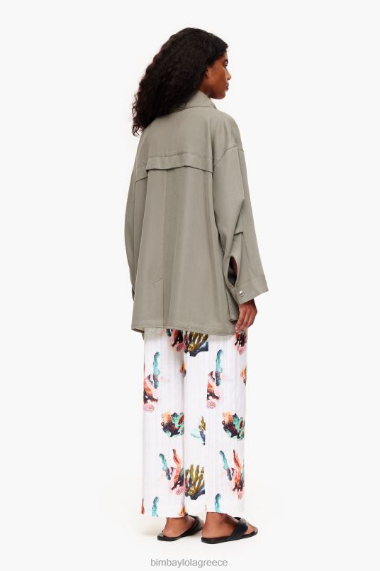 είδη ένδυσης Bimba Y Lola ρευστή τάφρο L2L28479 χακί