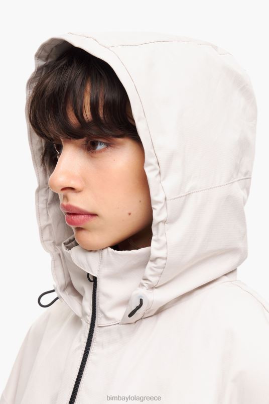 είδη ένδυσης Bimba Y Lola α-γραμμή τάφρο L2L28481 γκρί