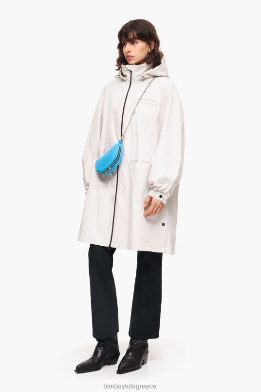 είδη ένδυσης Bimba Y Lola α-γραμμή τάφρο L2L28481 γκρί