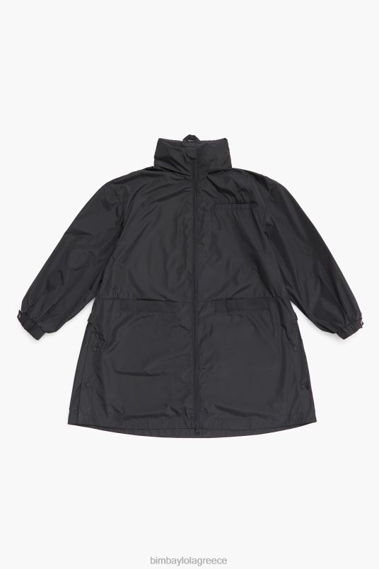 είδη ένδυσης Bimba Y Lola α-γραμμή τάφρο L2L28482 μαύρος