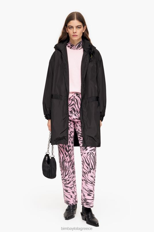 είδη ένδυσης Bimba Y Lola α-γραμμή τάφρο L2L28482 μαύρος