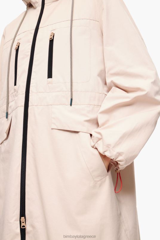 είδη ένδυσης Bimba Y Lola α-γραμμή τάφρο L2L28485 πέτρα