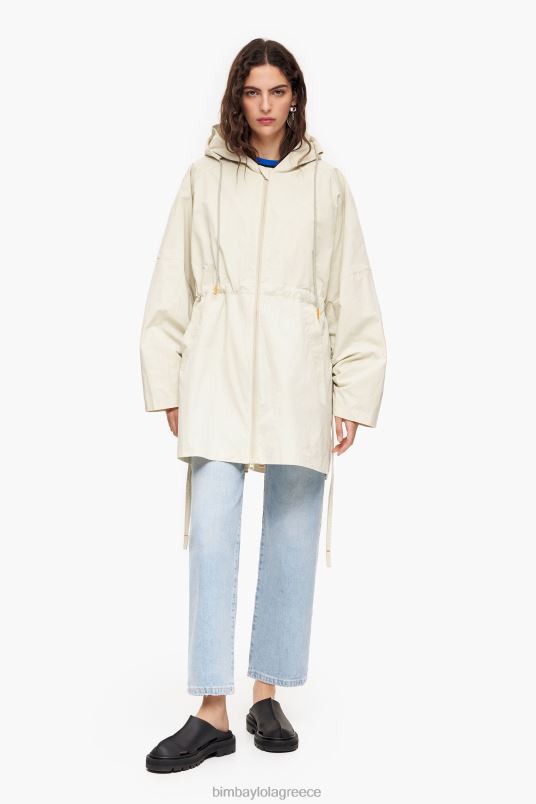 είδη ένδυσης Bimba Y Lola υπερμεγέθη τάφρο L2L28486 πλυμένο πράσινο