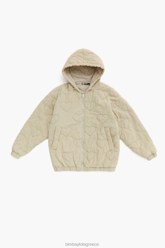 είδη ένδυσης Bimba Y Lola καρδιές καπιτονέ σακάκι L2L28488 πράσινος