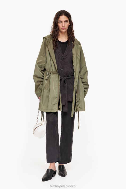 είδη ένδυσης Bimba Y Lola υπερμεγέθη μπλέιζερ L2L28491 πλυμένο μαύρο