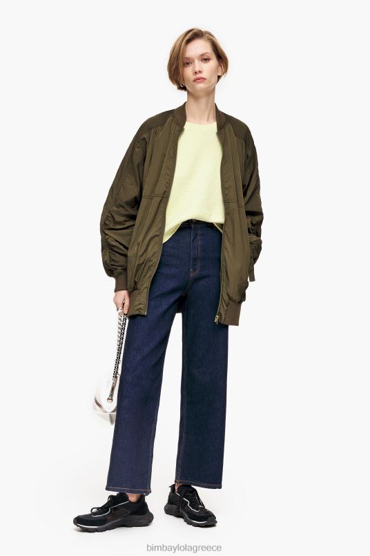 είδη ένδυσης Bimba Y Lola βαμβακερό πουλόβερ L2L28377 κίτρινος