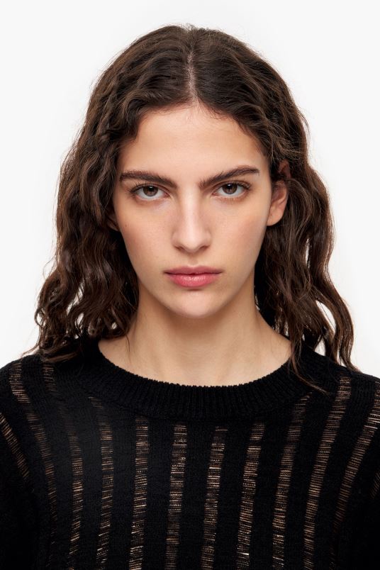 είδη ένδυσης Bimba Y Lola πλεκτό πουλόβερ L2L28388 μαύρος