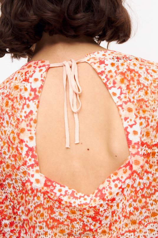 είδη ένδυσης Bimba Y Lola λουλούδια full print λινό πουλόβερ L2L28391 γυμνός