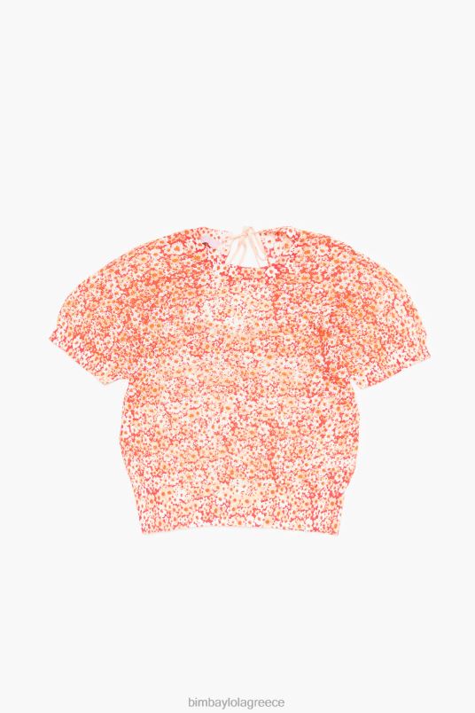 είδη ένδυσης Bimba Y Lola λουλούδια full print λινό πουλόβερ L2L28391 γυμνός