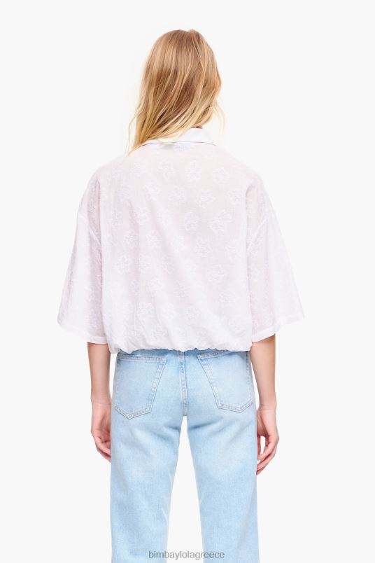 είδη ένδυσης Bimba Y Lola κοντή ζακάρ μπλούζα L2L28324 άνθινος