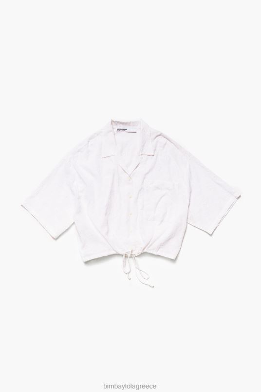 είδη ένδυσης Bimba Y Lola κοντή ζακάρ μπλούζα L2L28324 άνθινος