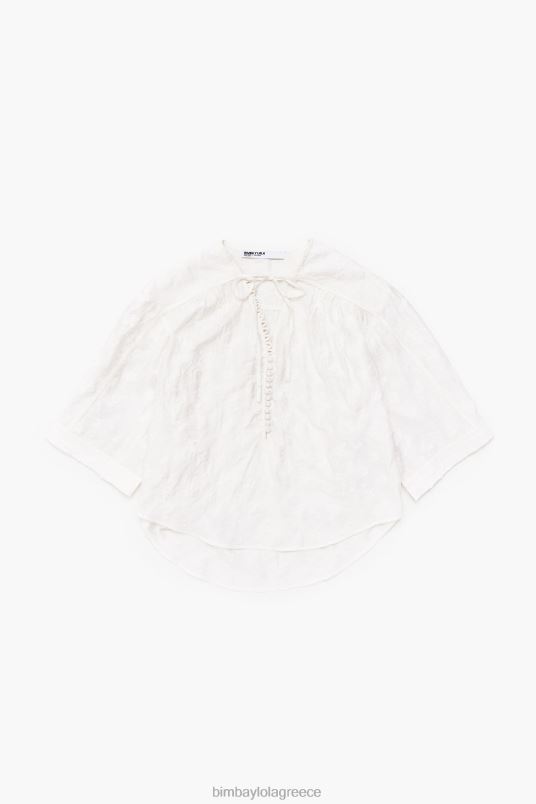 είδη ένδυσης Bimba Y Lola κοντή ζακάρ μπλούζα L2L28325 άνθινος