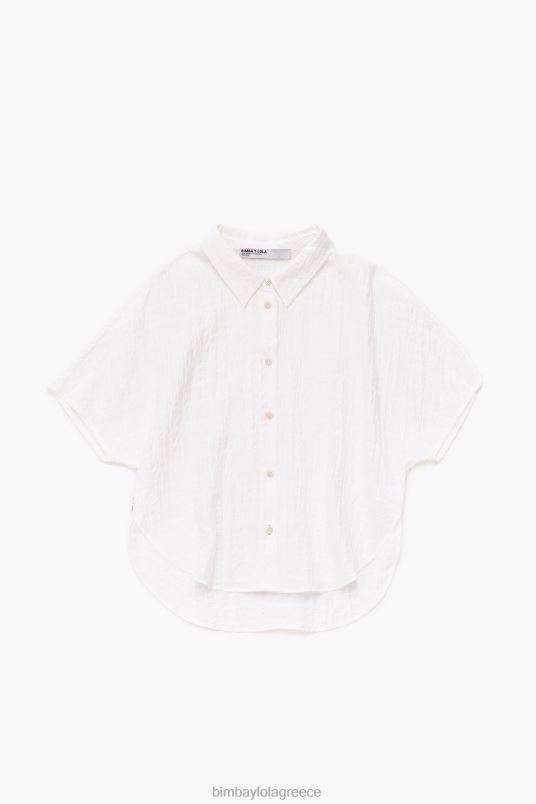 είδη ένδυσης Bimba Y Lola κοντό πουκάμισο L2L28327 ελεφαντόδοντο