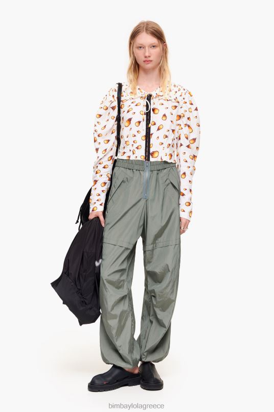 είδη ένδυσης Bimba Y Lola κοντή φωτιά μπλούζα L2L28343 ελεφαντόδοντο