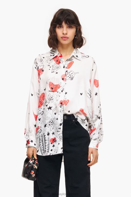 είδη ένδυσης Bimba Y Lola πουκάμισο καρδιά L2L28347 παρατσούκλι
