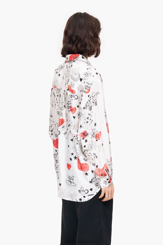 είδη ένδυσης Bimba Y Lola πουκάμισο καρδιά L2L28347 παρατσούκλι