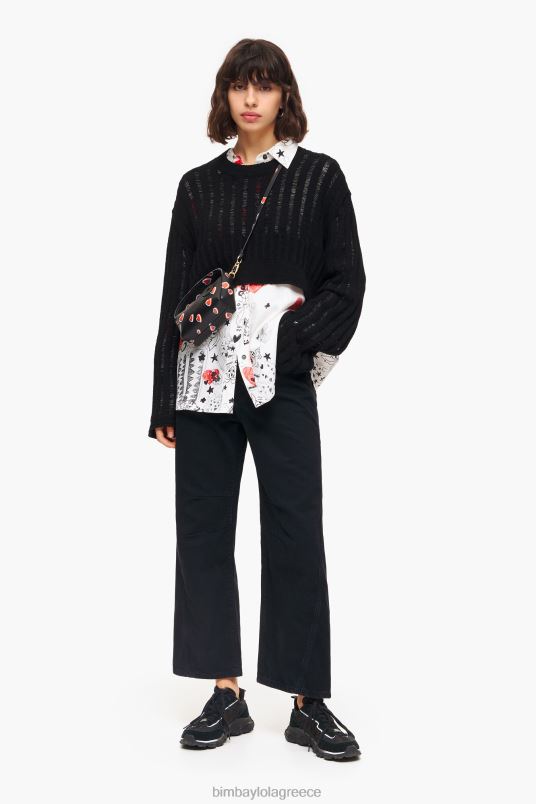 είδη ένδυσης Bimba Y Lola πουκάμισο καρδιά L2L28347 παρατσούκλι