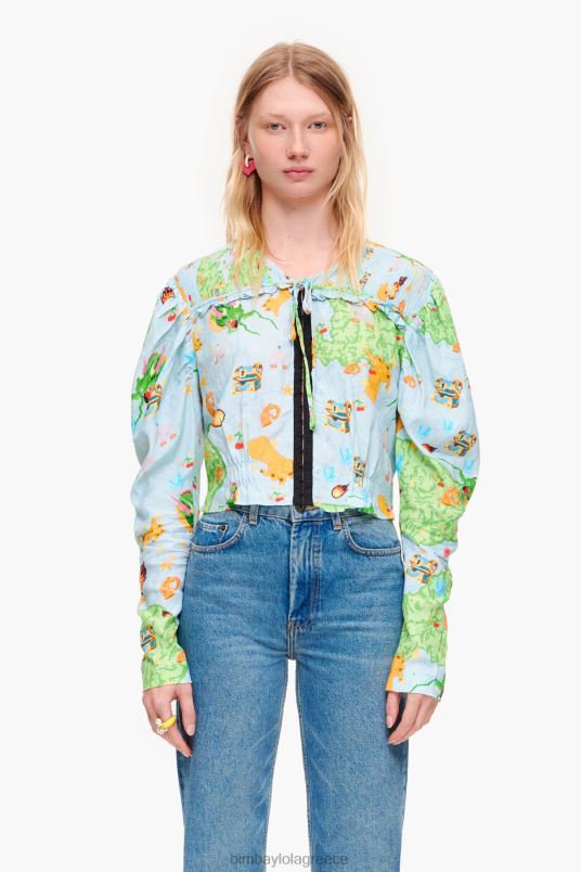 είδη ένδυσης Bimba Y Lola μπλούζα παιχνίδι vigo L2L28344 κομμένο