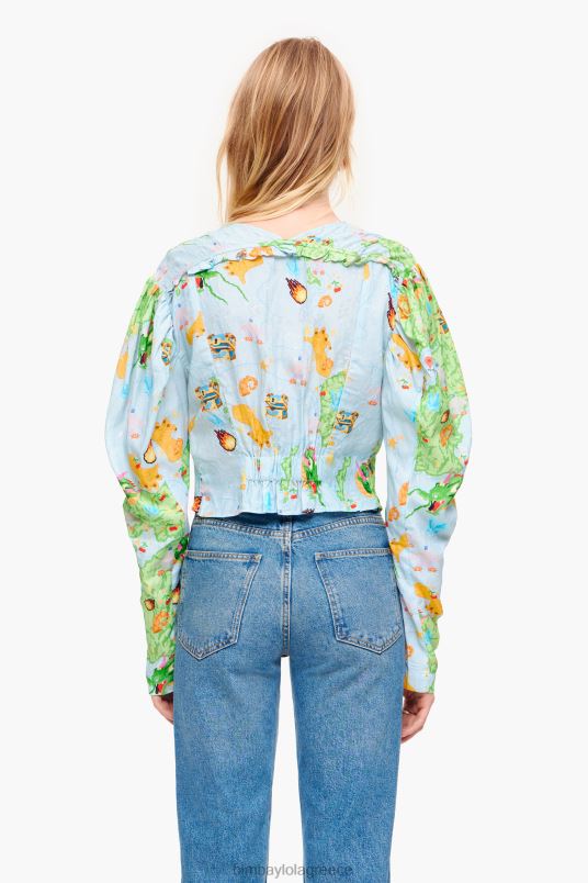 είδη ένδυσης Bimba Y Lola μπλούζα παιχνίδι vigo L2L28344 κομμένο