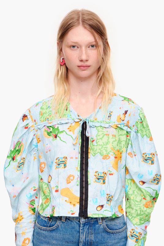 είδη ένδυσης Bimba Y Lola μπλούζα παιχνίδι vigo L2L28344 κομμένο