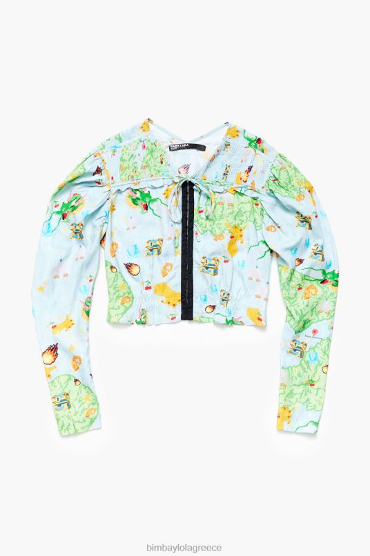 είδη ένδυσης Bimba Y Lola μπλούζα παιχνίδι vigo L2L28344 κομμένο