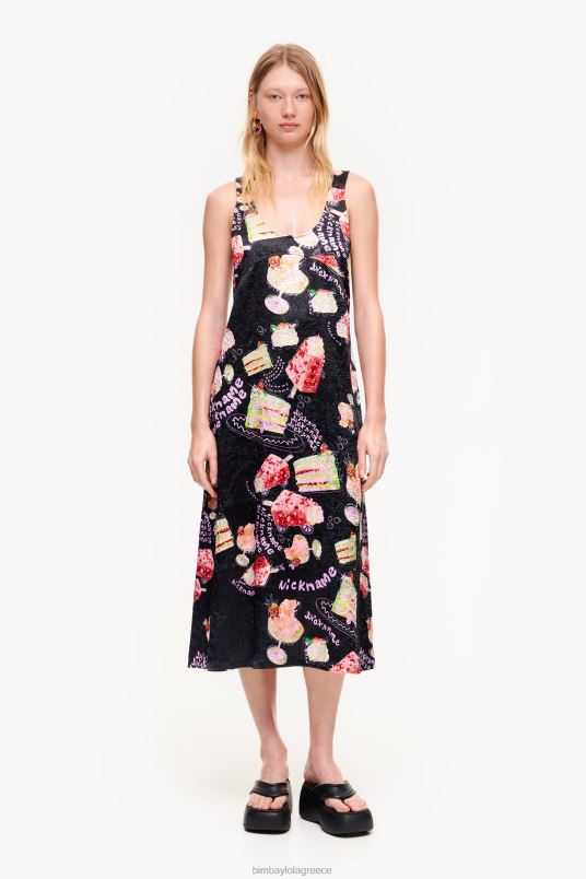 είδη ένδυσης Bimba Y Lola φόρεμα με στάμπα L2L28200 ψευδώνυμο φωτογραφία