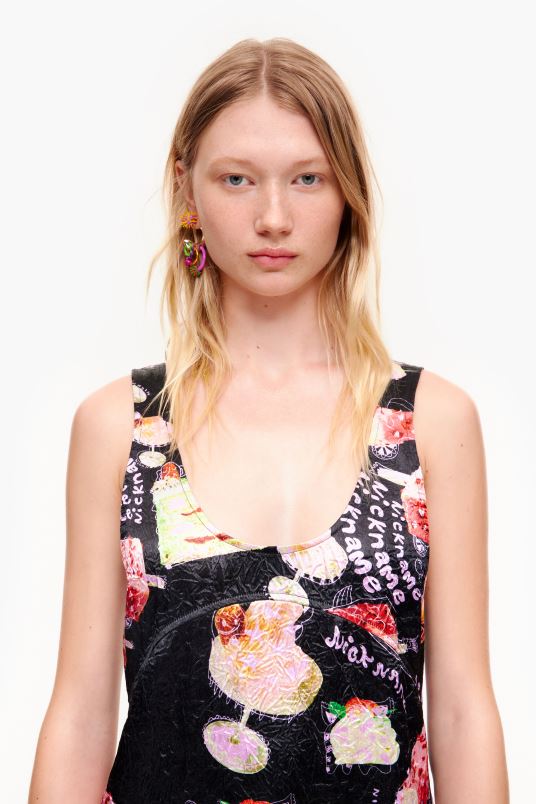 είδη ένδυσης Bimba Y Lola φόρεμα με στάμπα L2L28200 ψευδώνυμο φωτογραφία