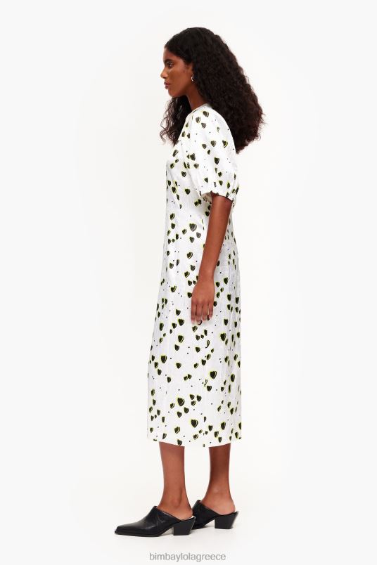 είδη ένδυσης Bimba Y Lola Μίντι υγρό φόρεμα με μικρά στάμπα L2L28203 καρδιές