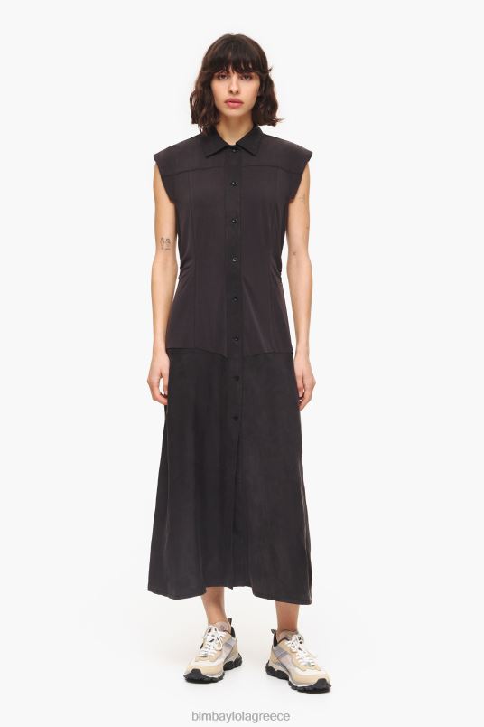 είδη ένδυσης Bimba Y Lola μακρύ φόρεμα L2L28227 μαύρος