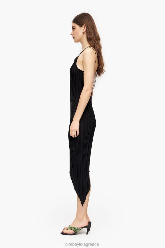 είδη ένδυσης Bimba Y Lola εφαρμοστό μίντι φόρεμα L2L28237 μαύρος