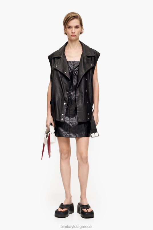 είδη ένδυσης Bimba Y Lola Μίνι φόρεμα σε γραμμή L2L28241 μαύρος