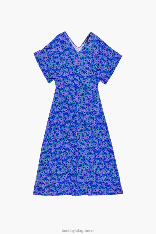 είδη ένδυσης Bimba Y Lola μίντι φόρεμα full print L2L28209 λουλούδια