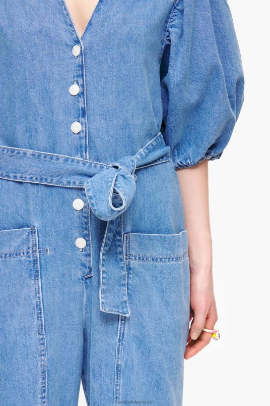 είδη ένδυσης Bimba Y Lola ελαφριά τζιν ολόσωμη φόρμα L2L28179 μπλε