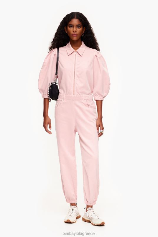 είδη ένδυσης Bimba Y Lola ελαφριά τζιν ολόσωμη φόρμα L2L28195 ροζ