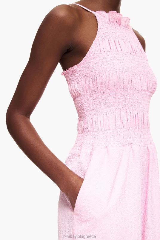 είδη ένδυσης Bimba Y Lola υγρή μάξι ολόσωμη φόρμα L2L28217 ροζ